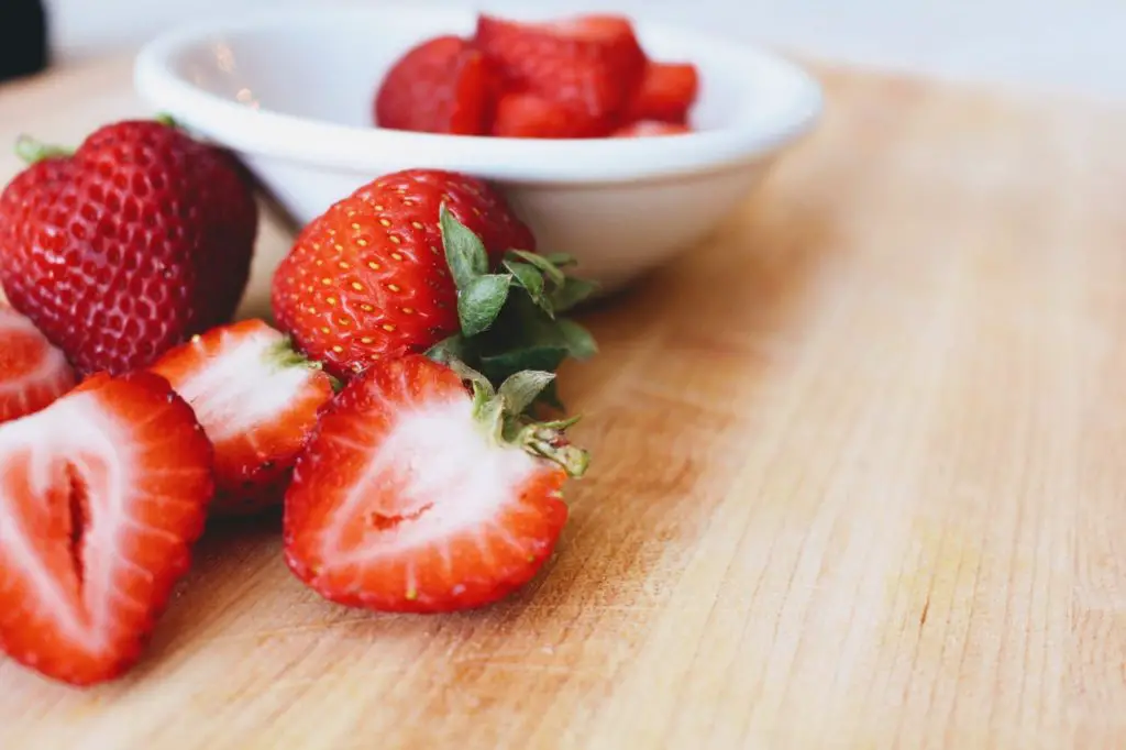 strawberries rich in vitamin c